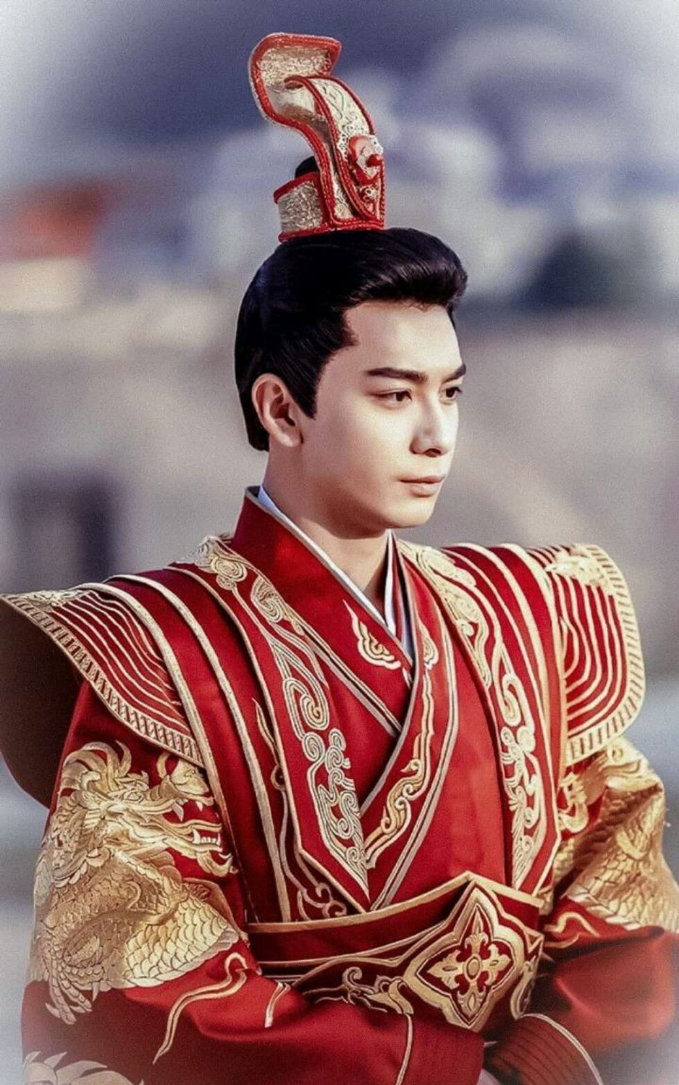 古装美男之红衣似火朱一龙李易峰陈伟霆简直绝美