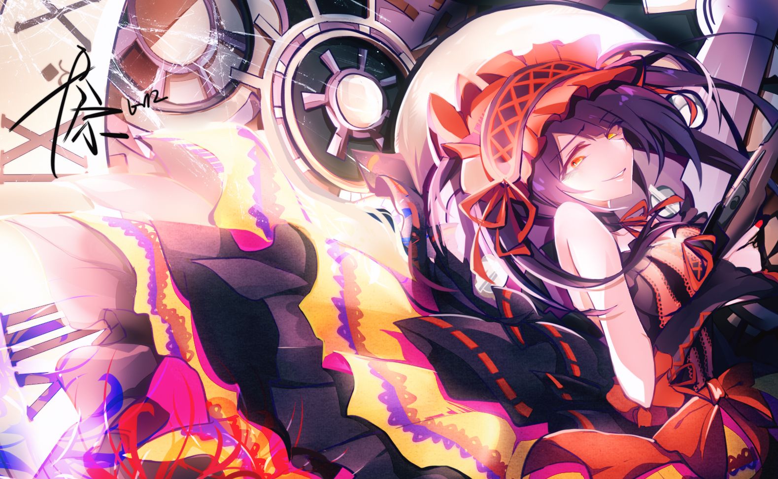 约会大作战:约战精灵插画分享,我全都要