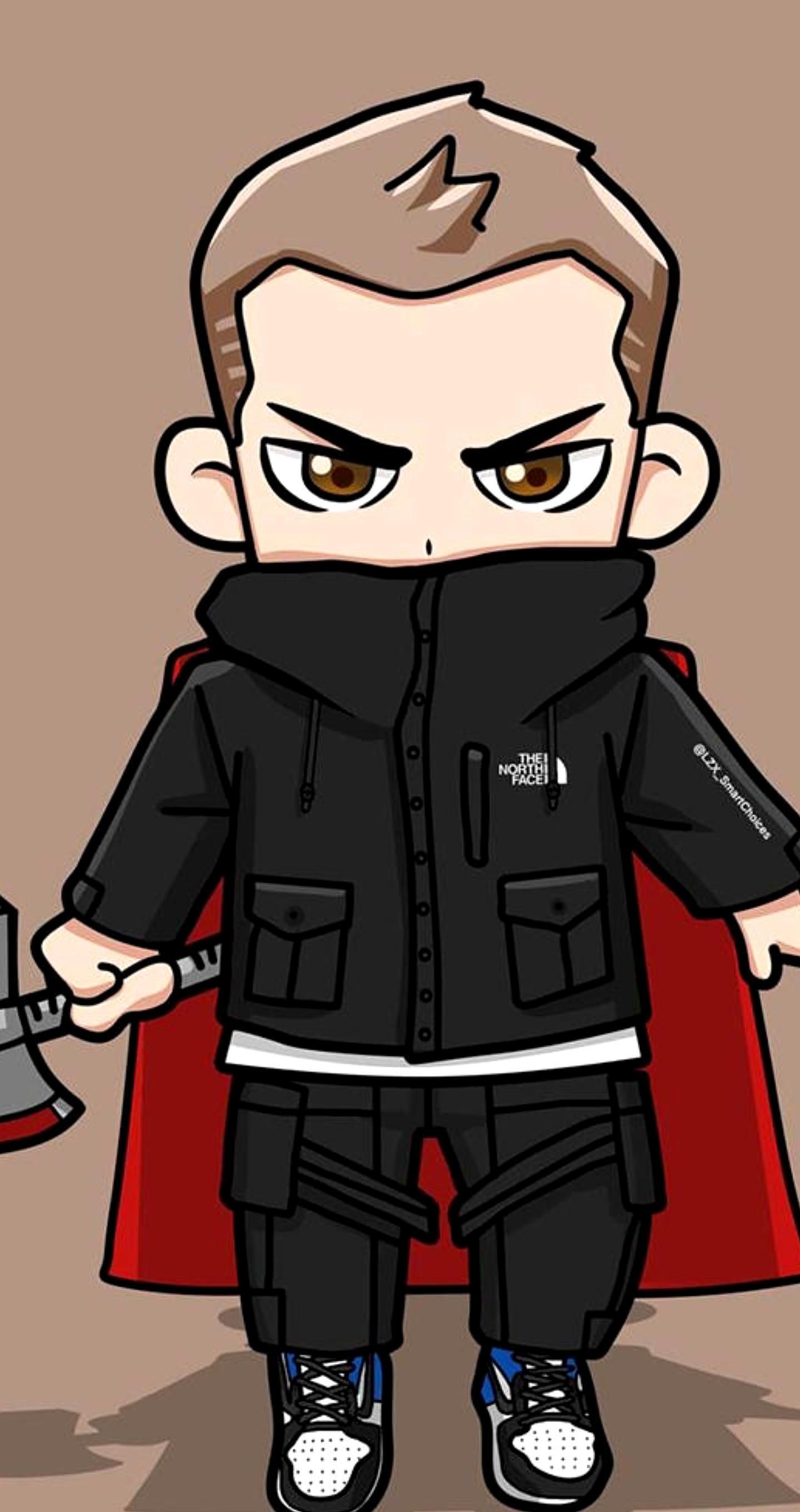 图集带着闪电的胖宅男雷神精美手机壁纸合集