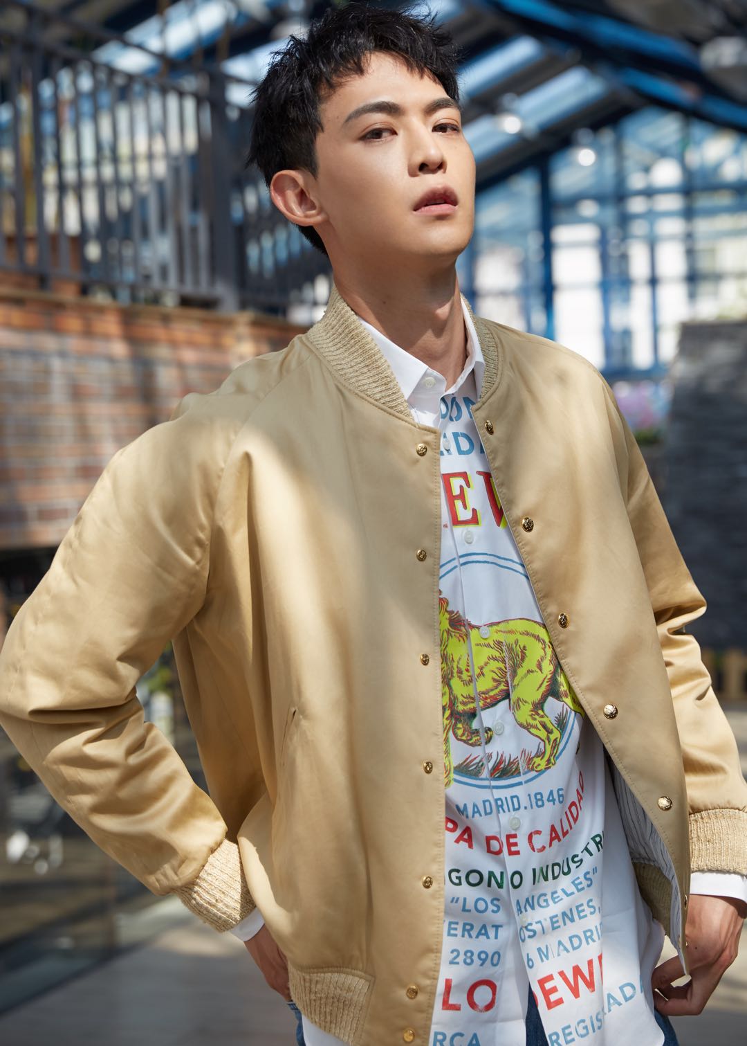 唐晓天致我们暖暖的小时光开播顶绿筐床单自比绿灯侠