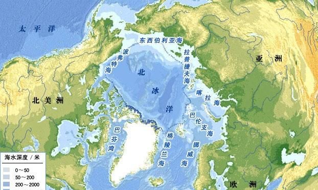 地图看世界;前苏联“北冰洋换水”计划及白令海峡跨海大桥|美洲|北美洲|白令海峡_新浪新闻