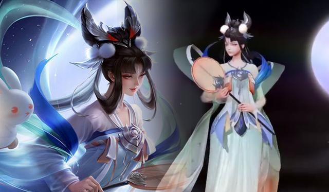 情人节皮肤后羿&嫦娥-如梦令,完美呈现心上人见面细节,戳人心!