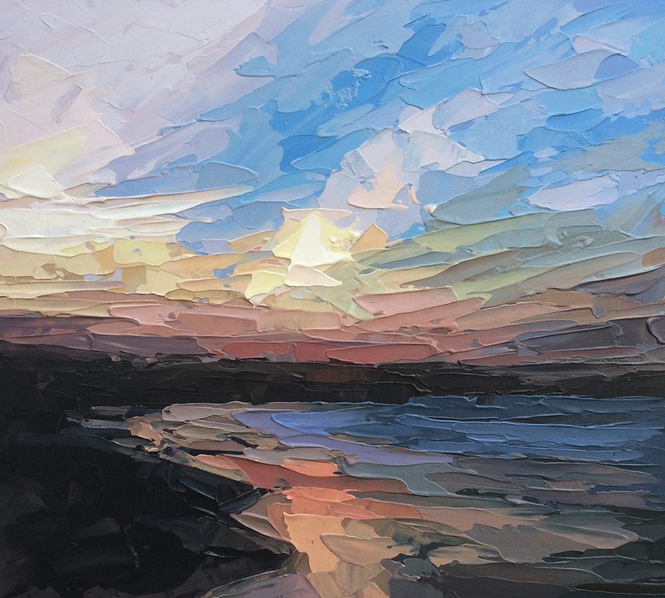 带有强烈艺术创作辨识度的印象派画作美不胜收