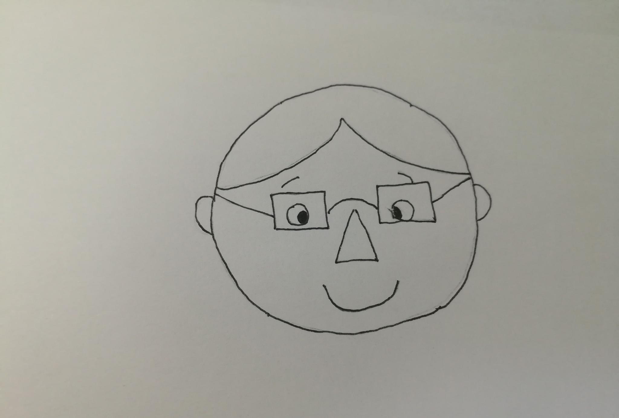 用简笔画出爸爸的形象父亲节送给爸爸的礼物