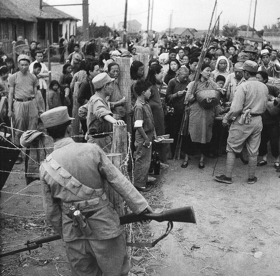 1947年苏联摄影师在中国内战期间的日常生活,1949年结束回国