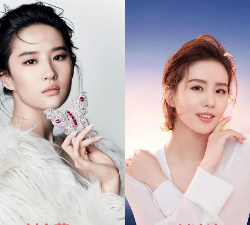 娱乐圈长得像姐妹的明星刘亦菲刘诗诗刘涛曹曦文童瑶章子怡