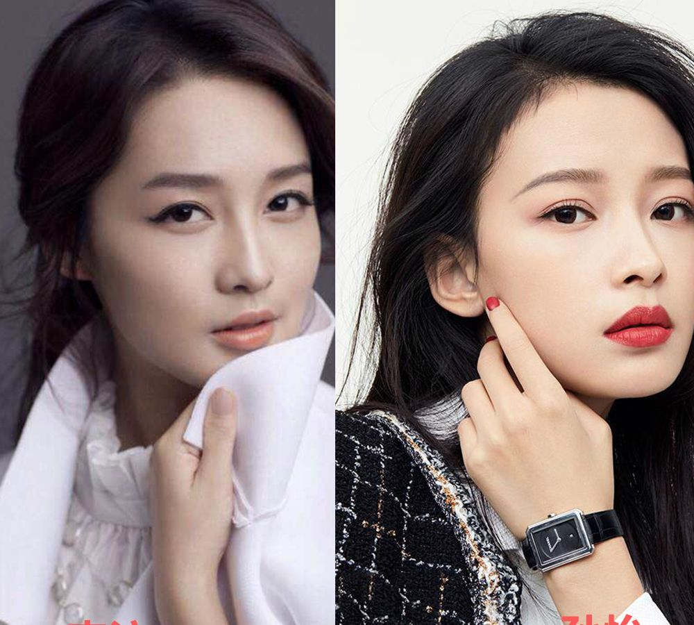 娱乐圈长得像姐妹的明星刘亦菲刘诗诗刘涛曹曦文童瑶章子怡