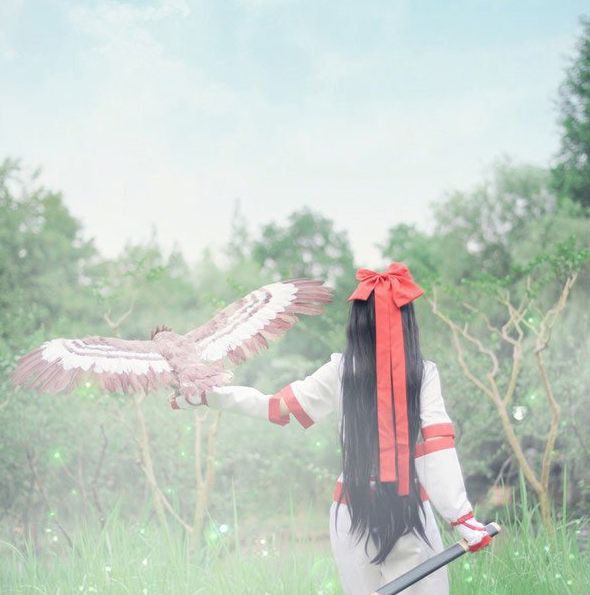 盘点五张cos王者荣耀的照片娜可露露的背影也太美了吧