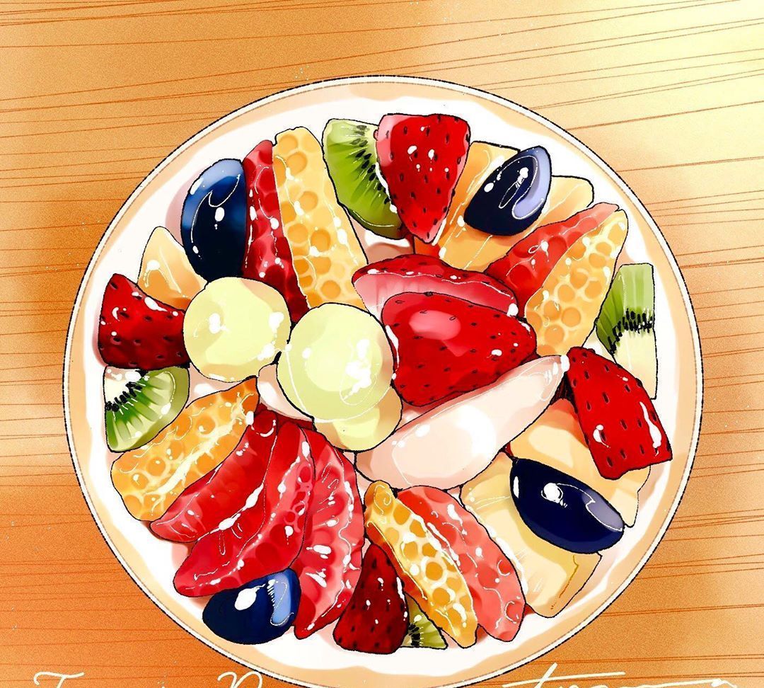 超级漂亮的美食插画,看着就口水直流,你喜欢吗_高清图集_新浪网