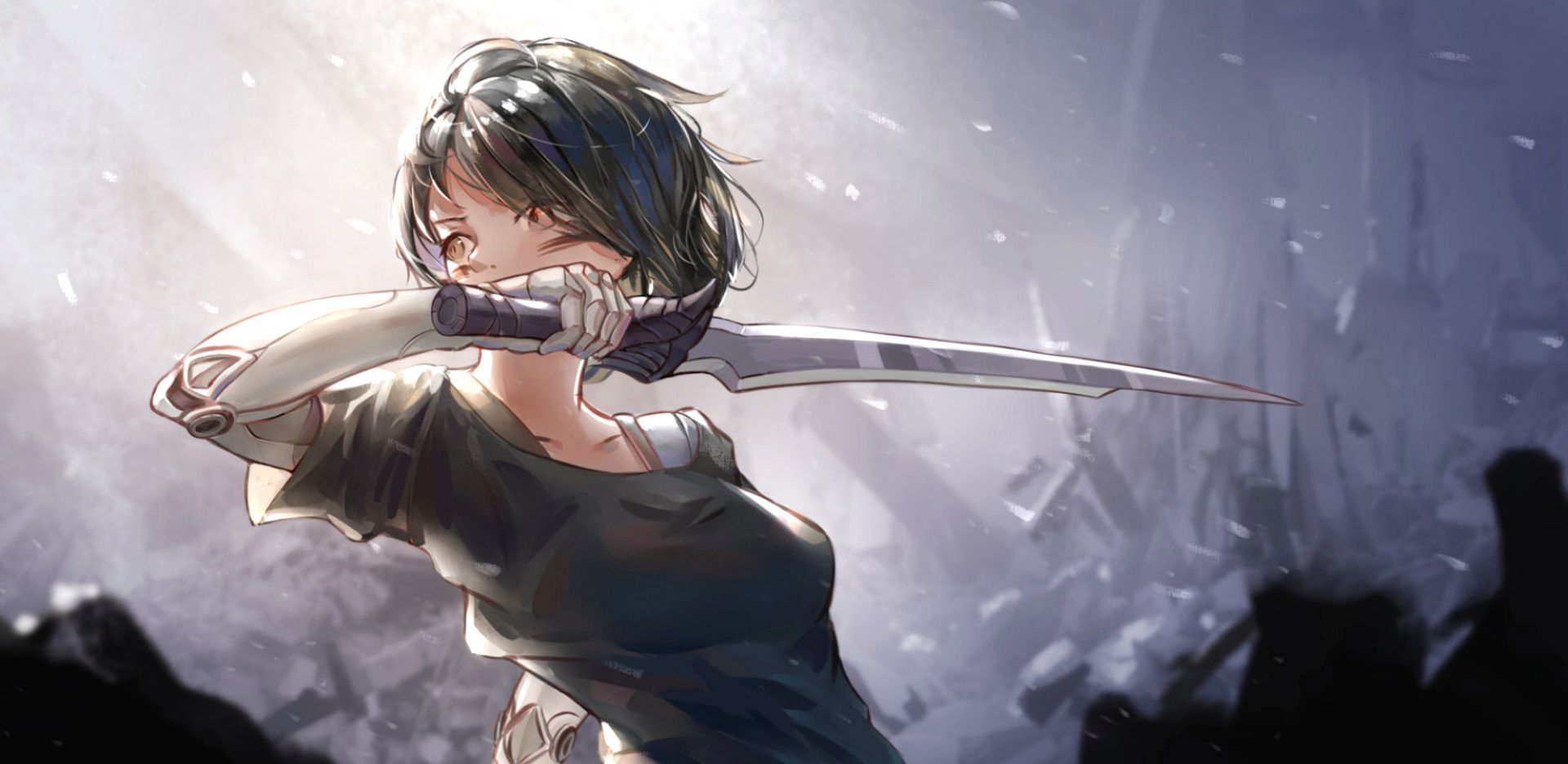 阿丽塔战斗天使一组超酷壁纸待机画面首选