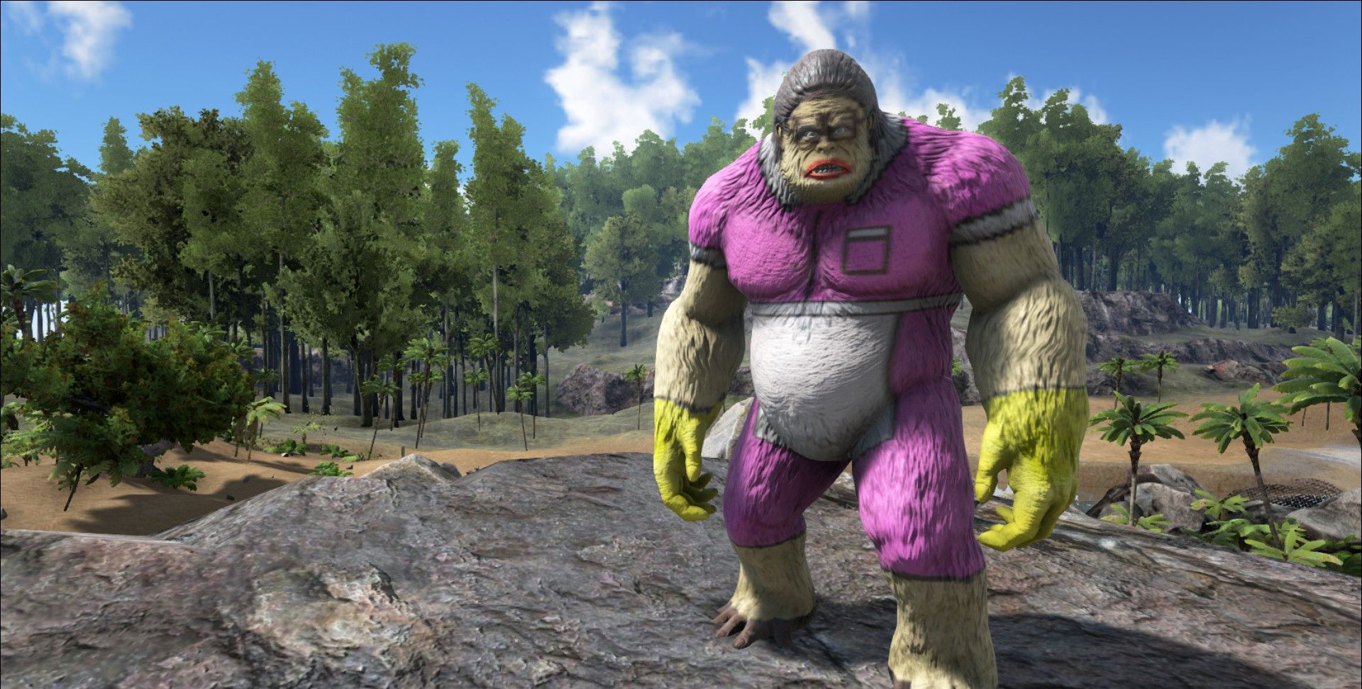 《方舟:生存进化》巨猿染色一览 方舟第一cos达人