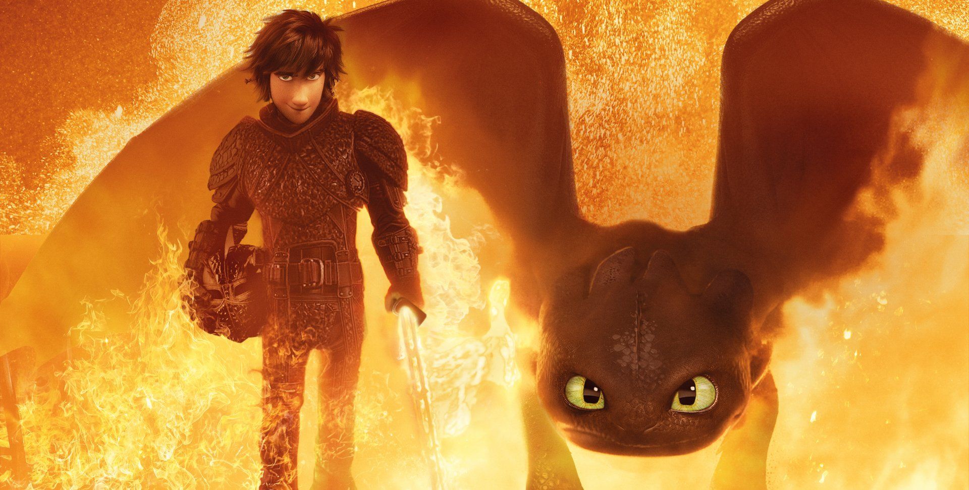 驯龙高手3一组精美壁纸待机背景不错的选择