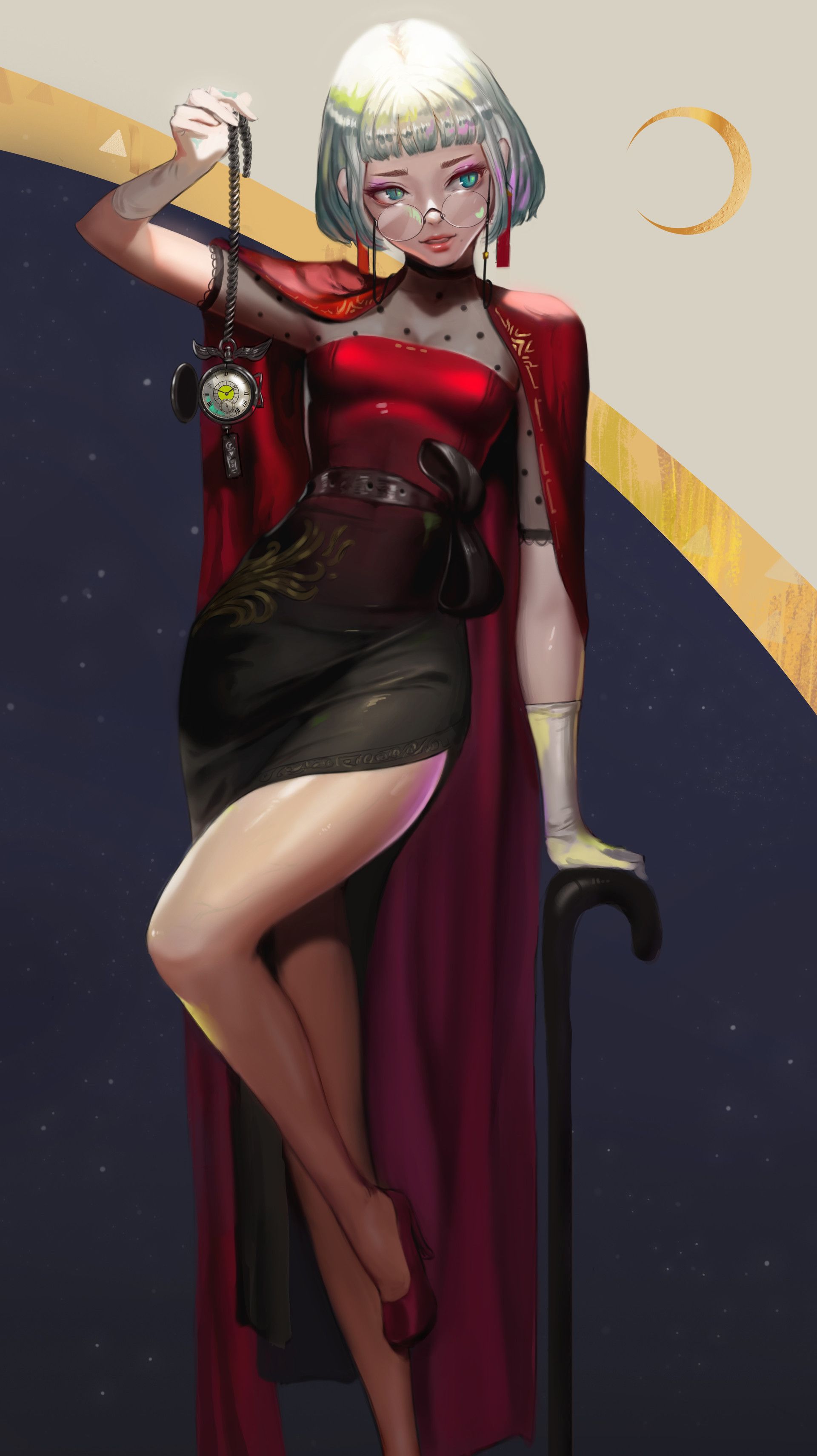 一组高质量人物插画作品欣赏来自于多位画师造型美型的养眼大作