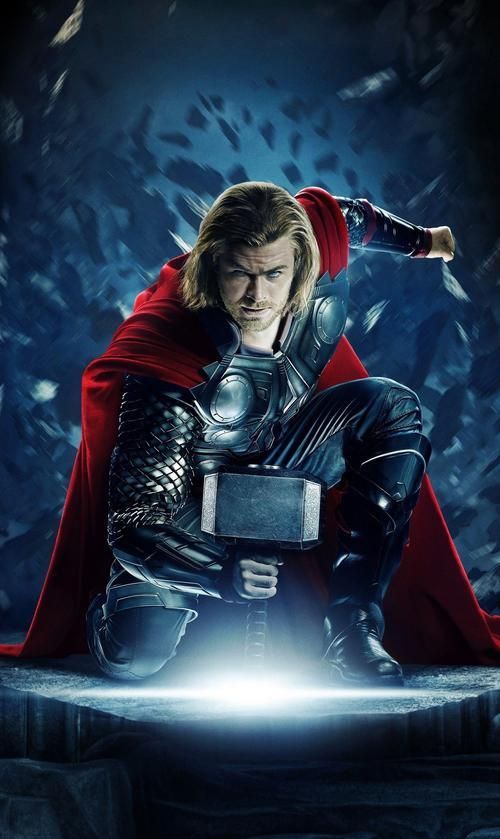 图集:"带着闪电的胖宅男"雷神精美手机壁纸合集