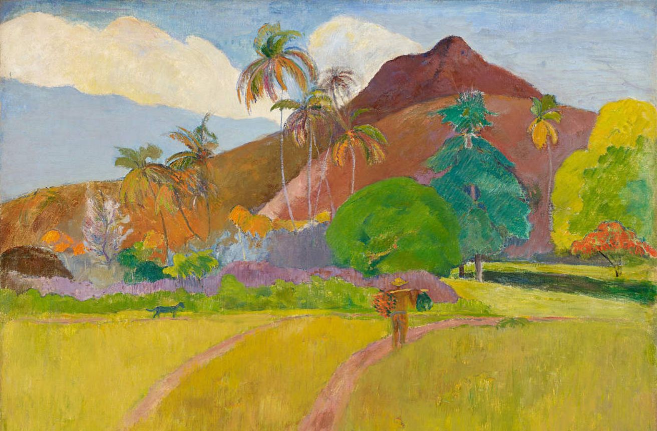 美极了保罗高更风景绘画欣赏