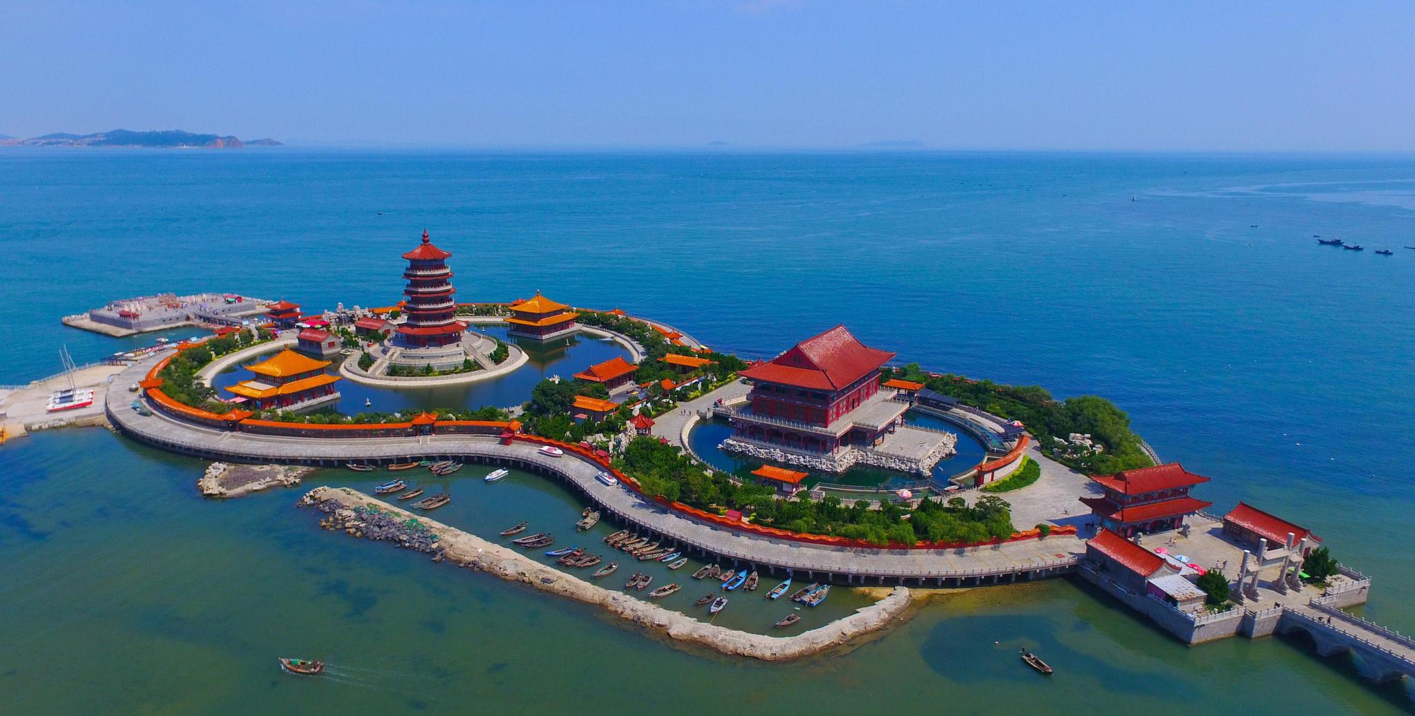 人间仙境蓬莱阁,神话传说与海市蜃楼,让自然美景更添神话色彩