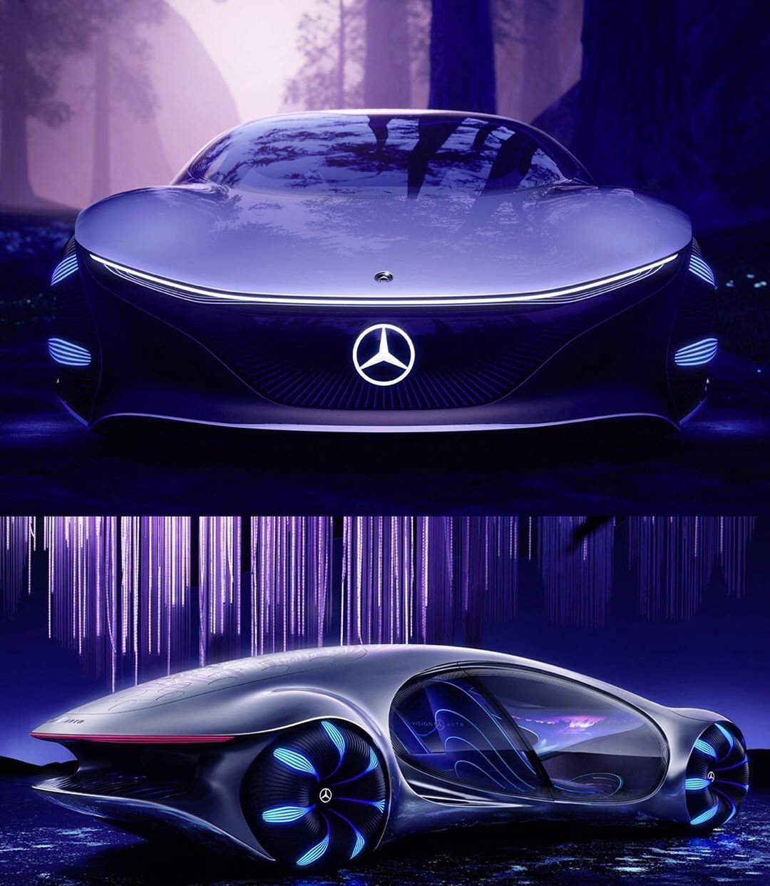 刚刚奔驰发布vision avtr概念车,告诉你什么才叫黑科技