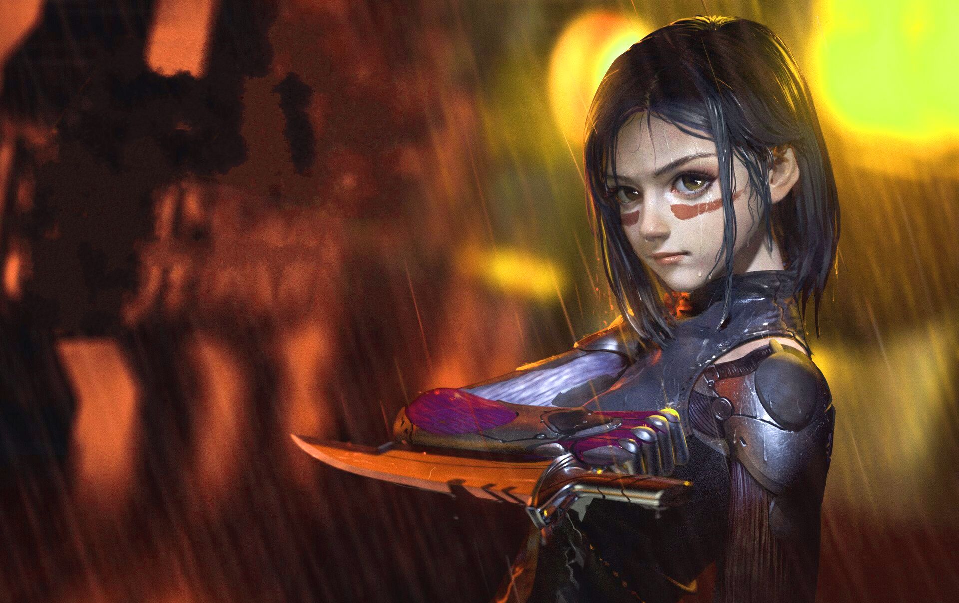 阿丽塔战斗天使一组超酷壁纸待机画面首选