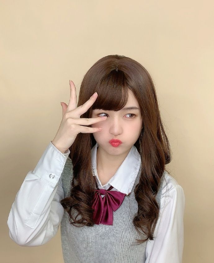 可爱偶像美少女snh48冉蔚写真美照_高清图集_新浪网