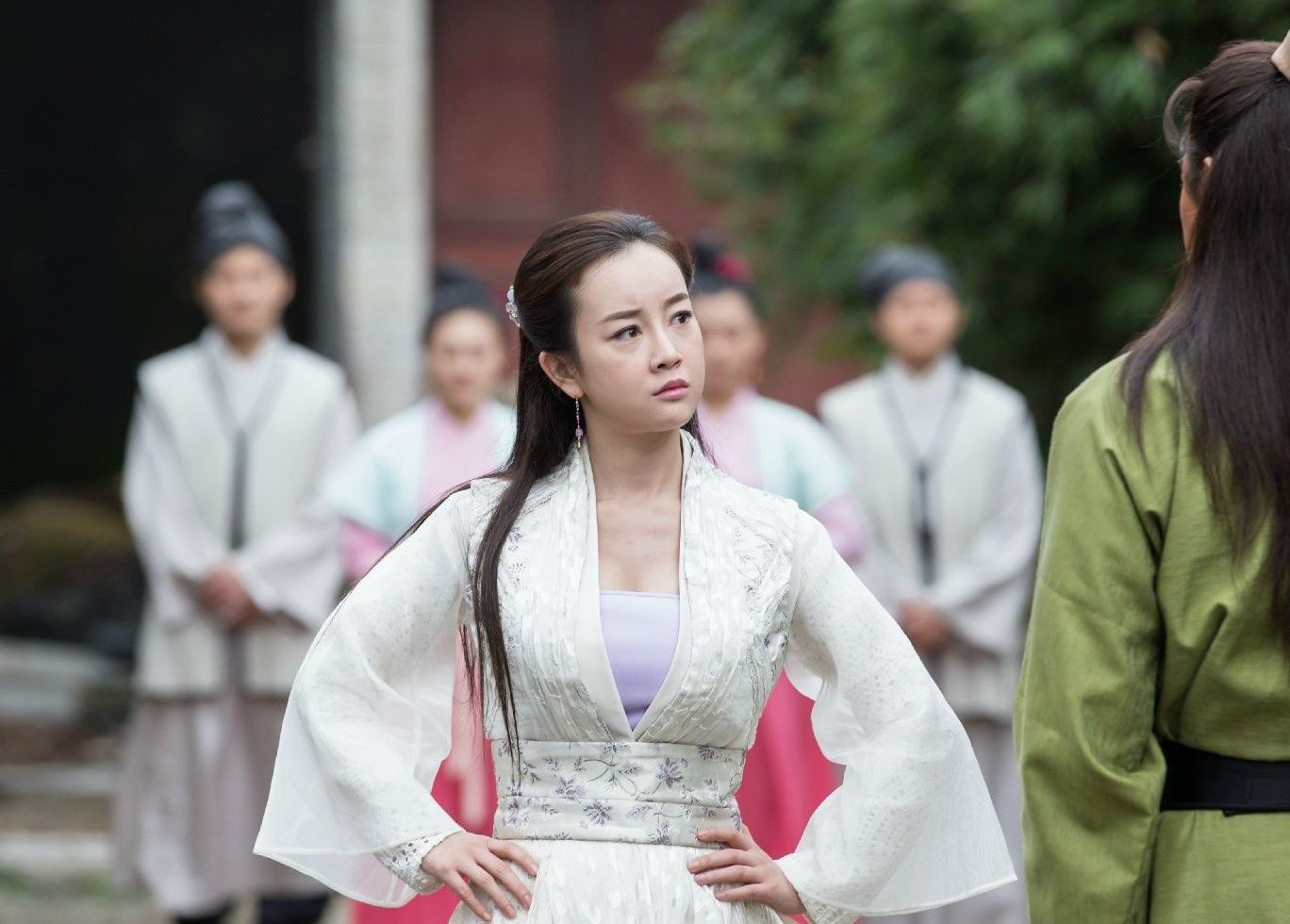 张檬新剧开播造型清新自然网友直呼以前的张檬回来了