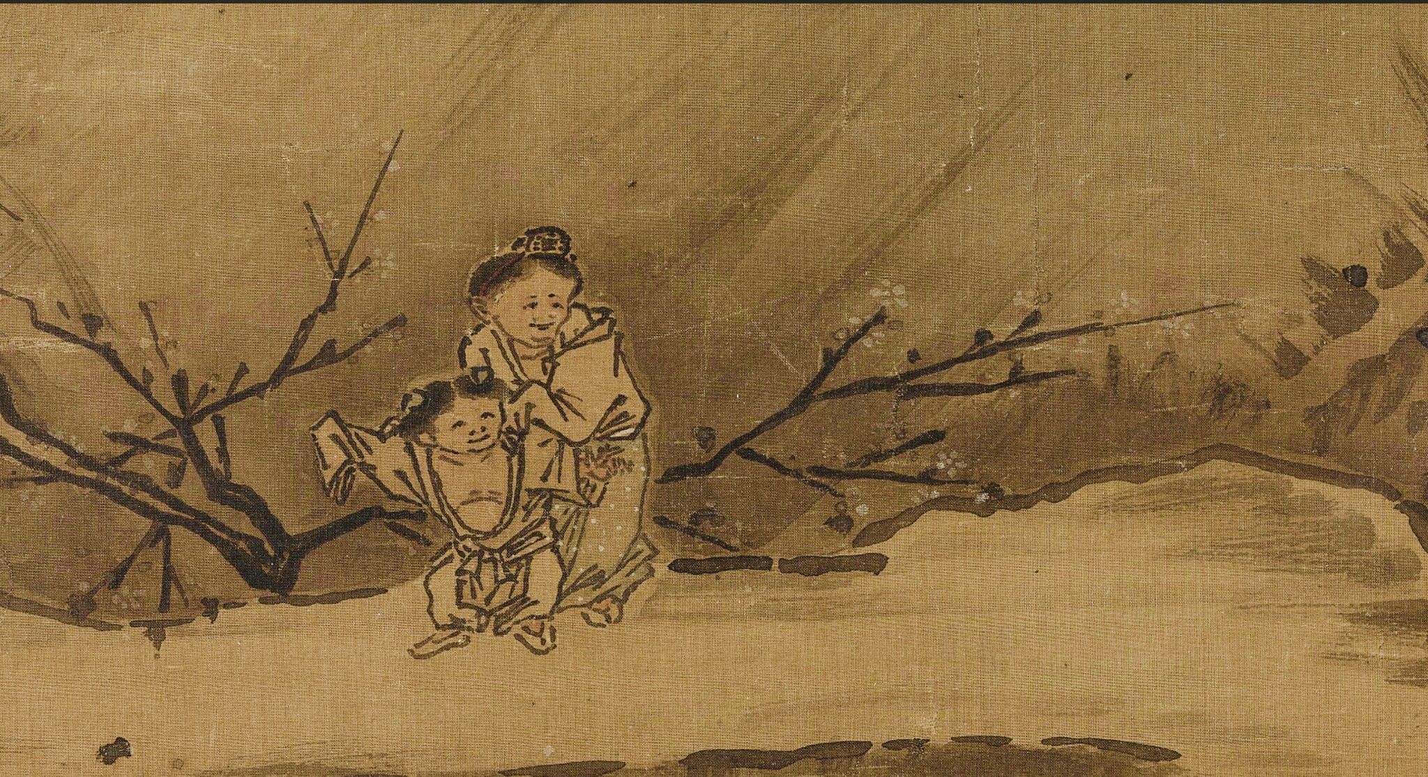 南宋马远《踏歌图》:雅俗之间的双重意境
