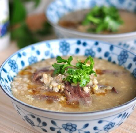 山东小吃之临沂糁汤 虽是小吃做法却毫不含糊