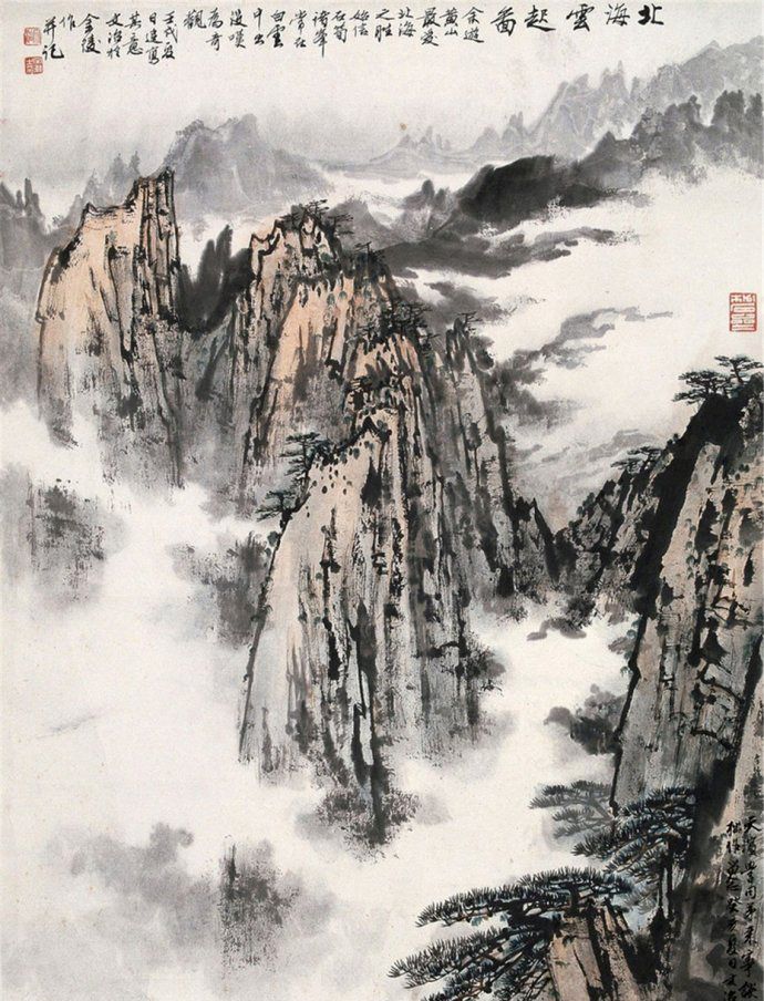 以传统笔墨表现新时代风貌,宋文治山水画作品欣赏