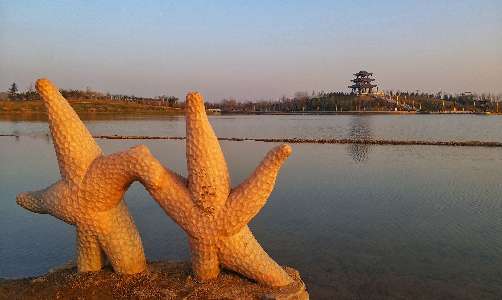 邯郸磁县如意湖湿地公园美景_高清图集_新浪网