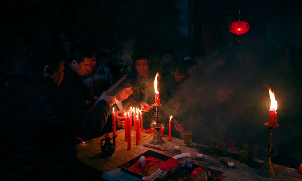 人文纪实摄影:傩戏_新浪新闻