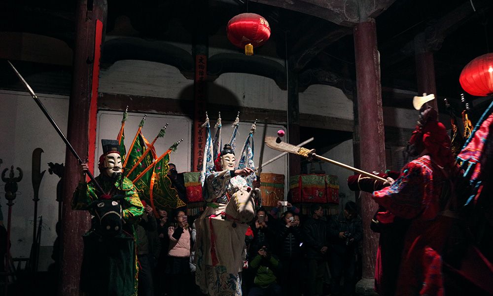 人文纪实摄影:傩戏|傩戏|傩神|傩舞_新浪新闻