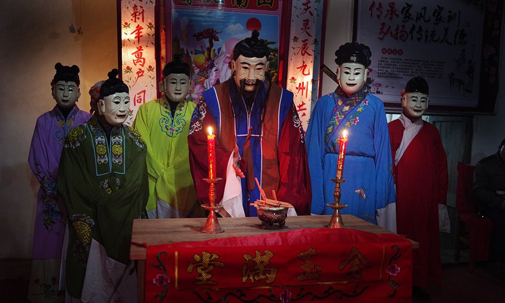 人文纪实摄影:傩戏_新浪新闻