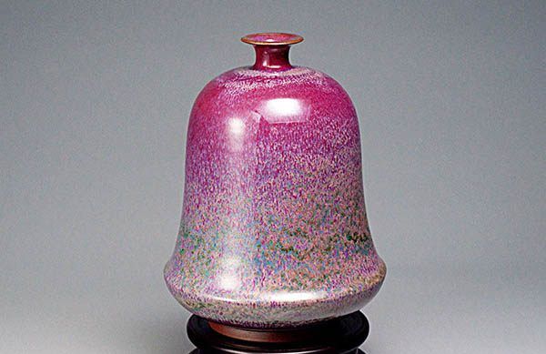 钧瓷大师李朝斐窑变精品让我们来一睹风采它的倩容