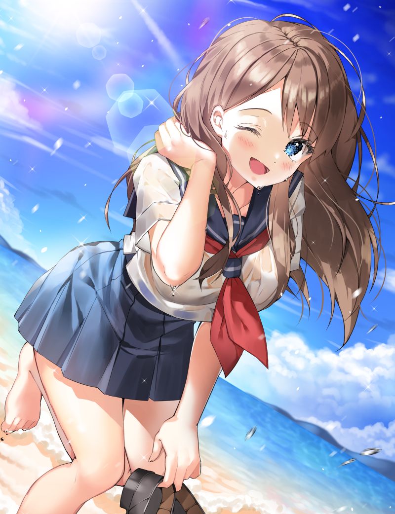 你还记得高中时的那位女同学吗二次元高中女生唯美图集