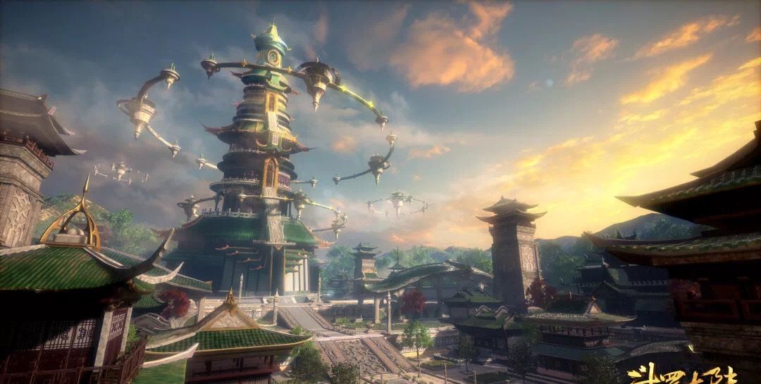 斗罗大陆场景图片带你们一起进入唐三的世界欢迎来到斗罗大陆