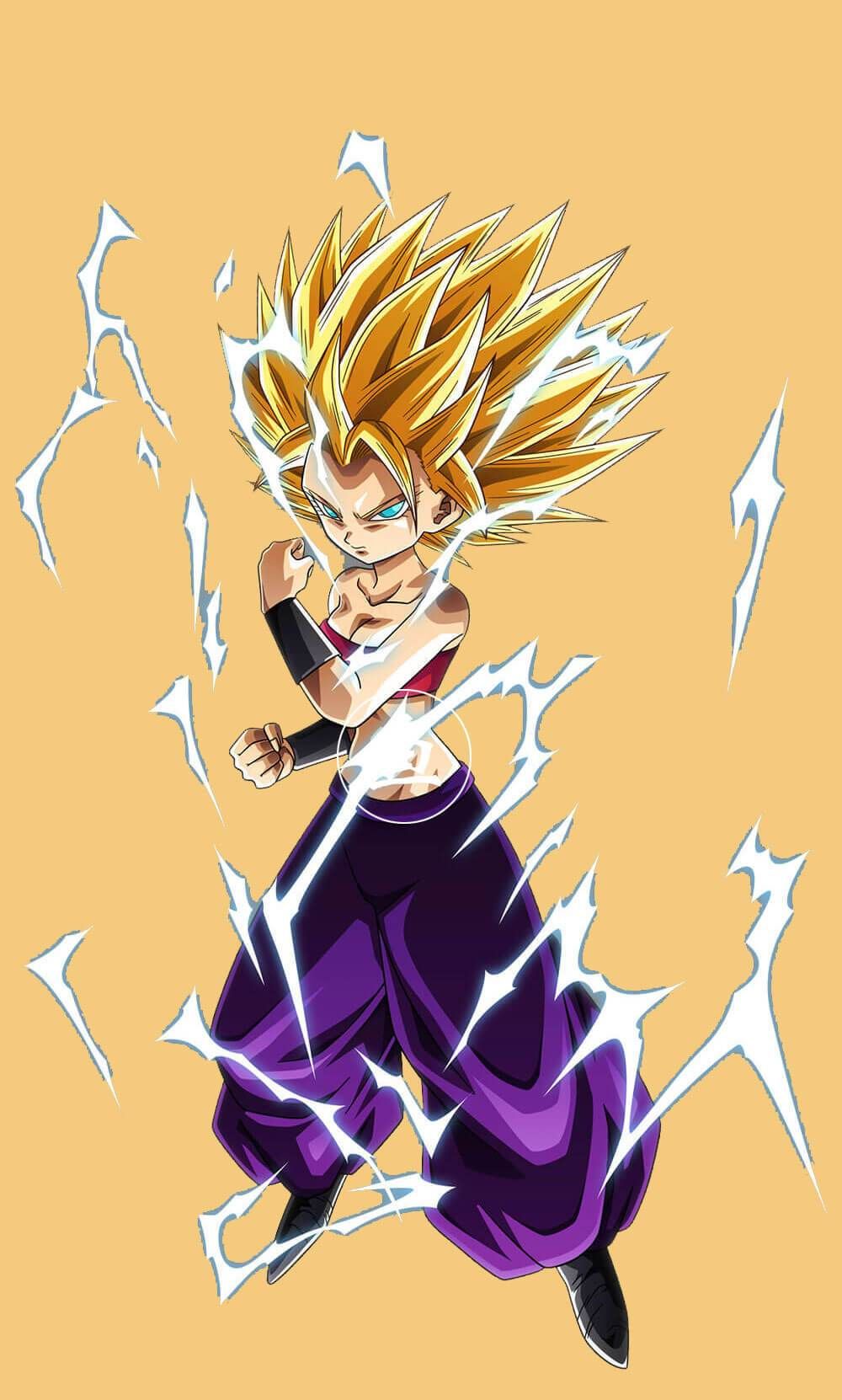 龙珠:30位女赛亚人卡莉芙拉的不同形象,超蓝"胸肌"太霸气!