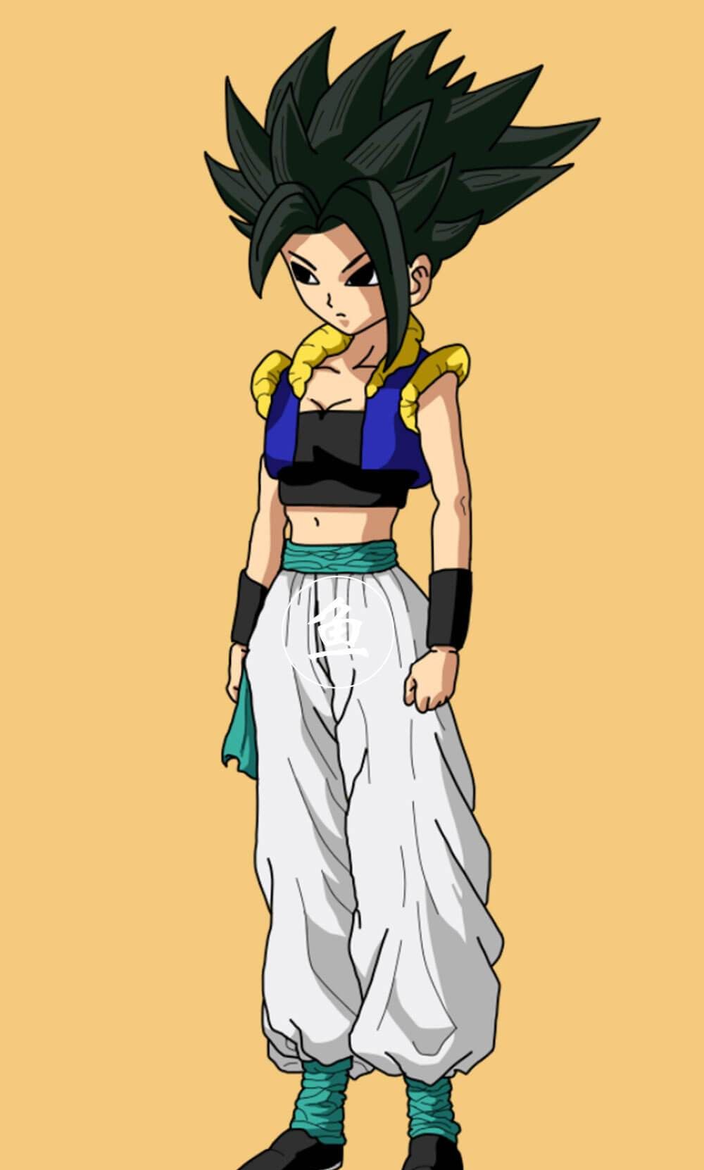 龙珠:30位女赛亚人卡莉芙拉的不同形象,超蓝"胸肌"太霸气!