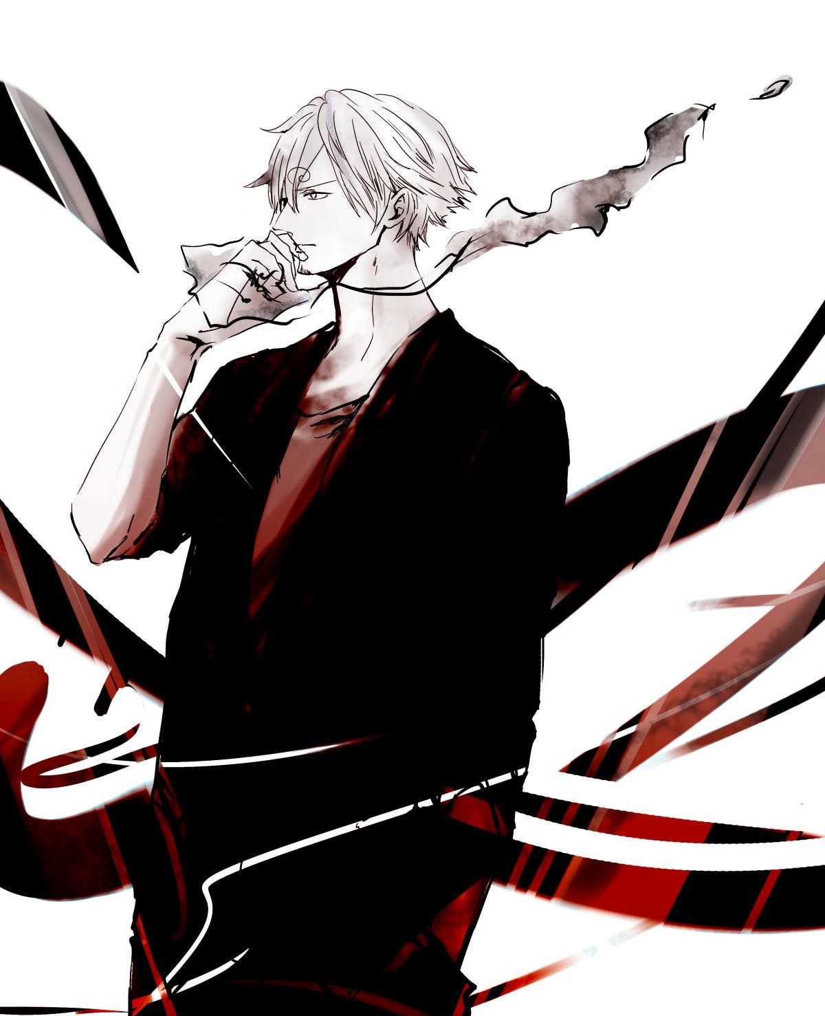 海贼王山治同人系列壁纸集合每一张都让你荷尔蒙爆发