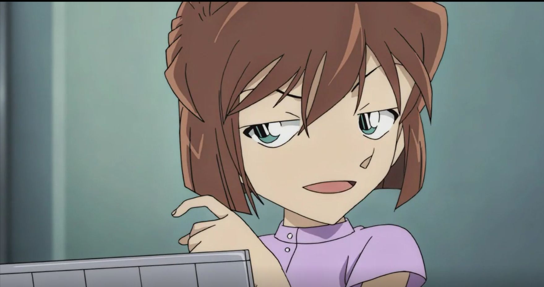 7/ 8哀之惊悚表情!为什么哀这么害怕安室透呢?