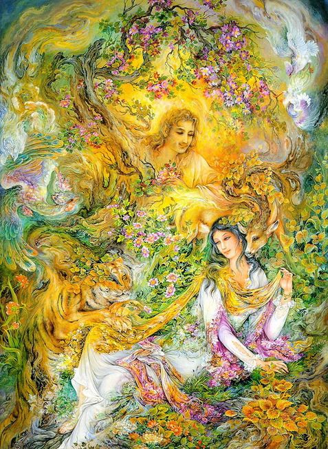 带大家了解一种神秘的艺术:波斯细密画,来自大师Farshchian