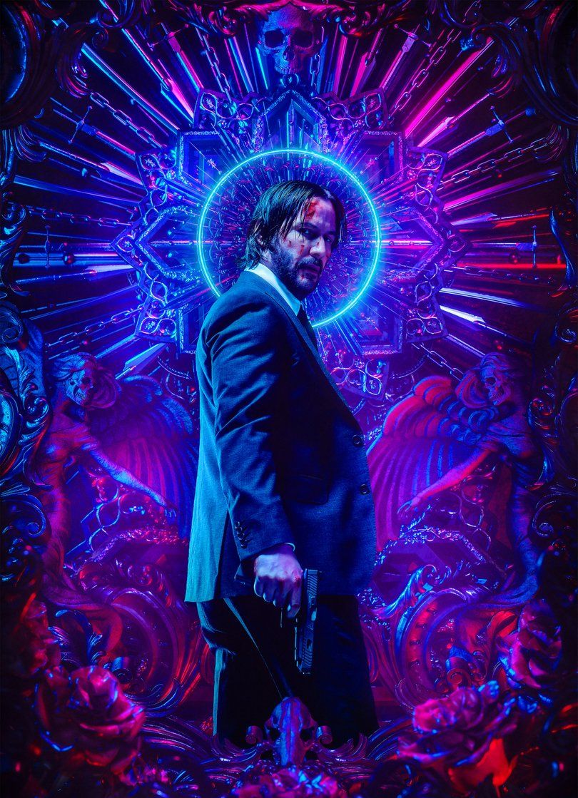 酷炫疾速追杀3艺术海报夺眼球