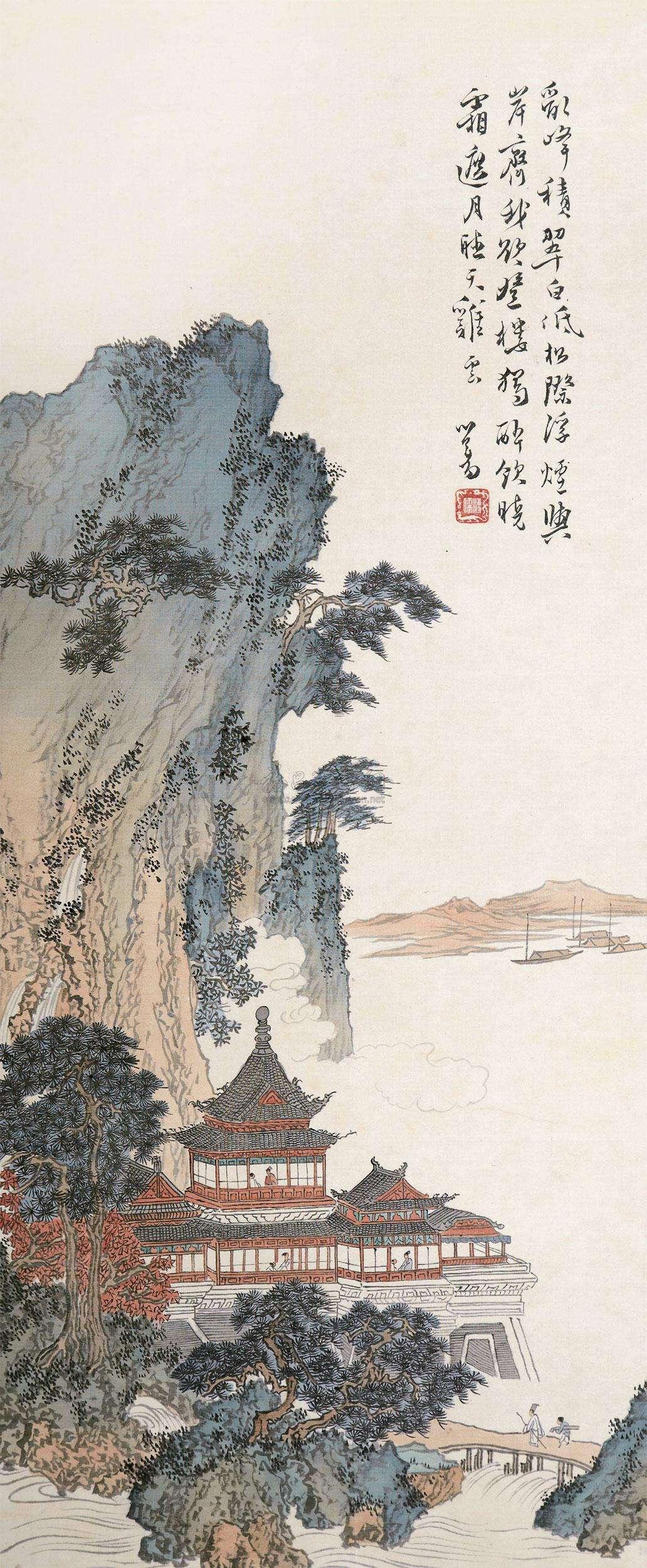唐诗三百首中杜甫这首七律虽比不得登高但是语壮境阔别有洞天