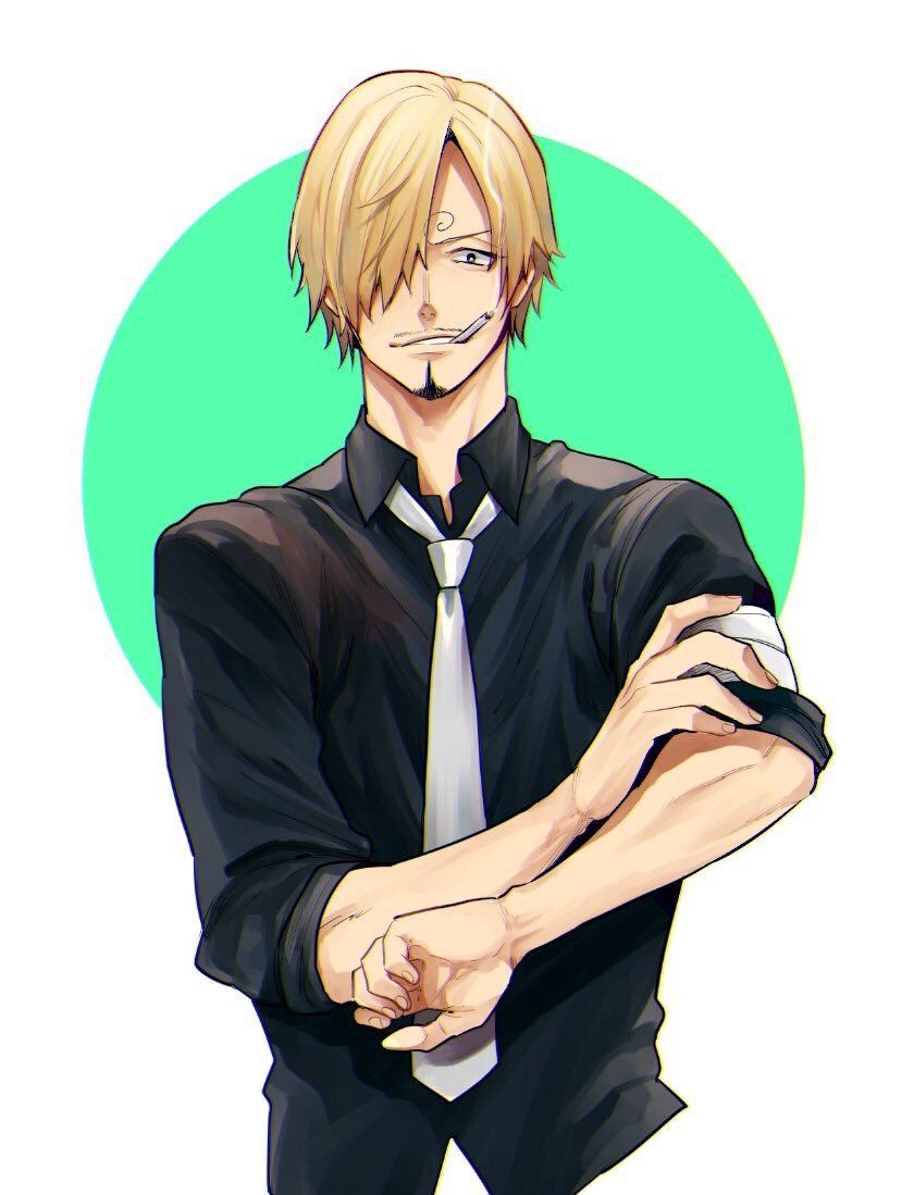 海贼王山治同人系列壁纸集合每一张都让你荷尔蒙爆发