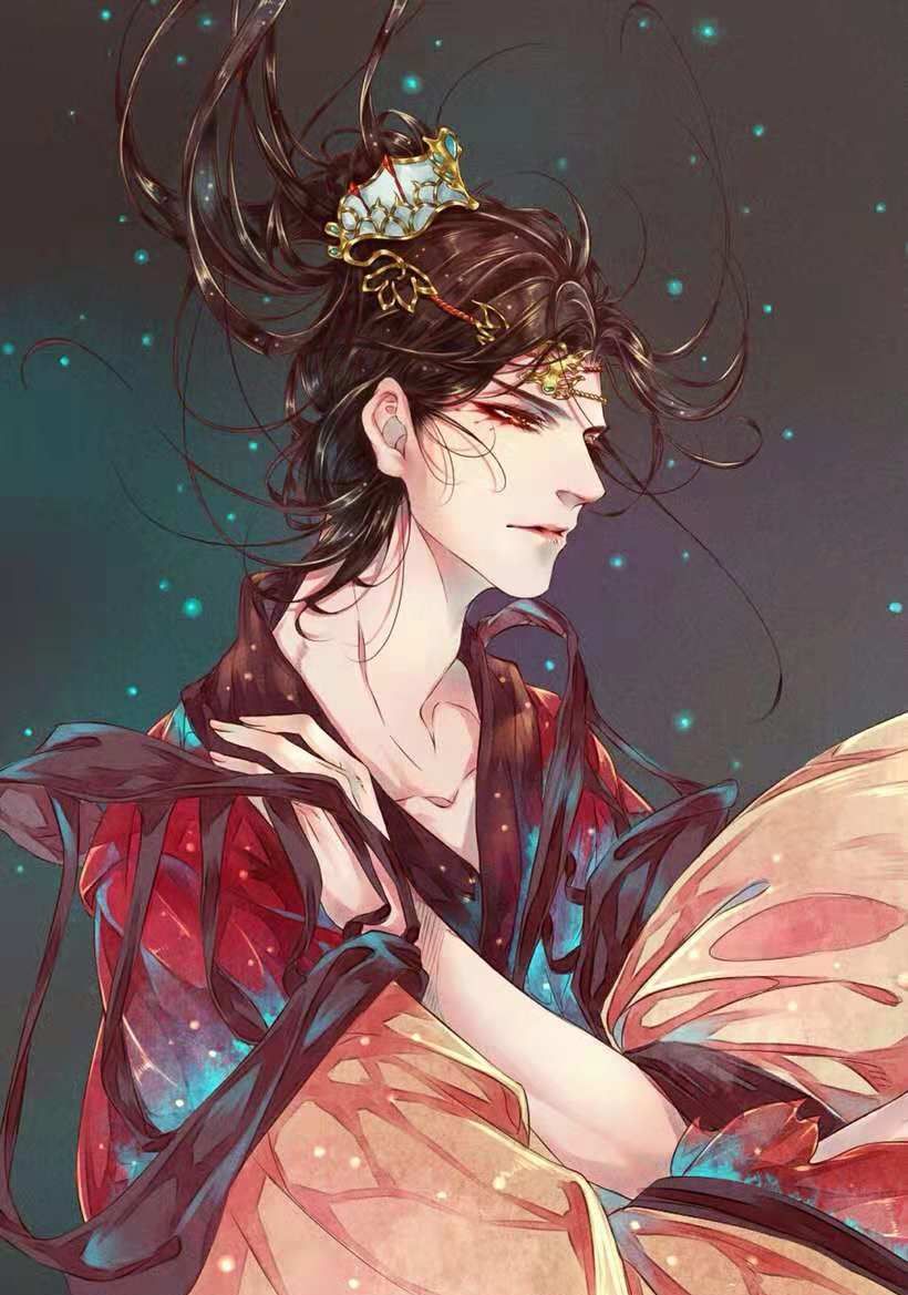 超妖孽的古风动漫美男子,跟着风行走,就把孤独当自由!