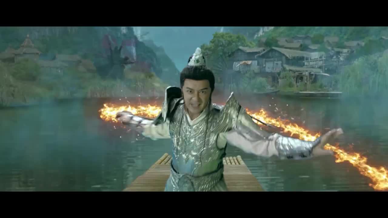 姜子牙失去法力前去寻找打神鞭却不料半路竟遇到了上古魔神刑天