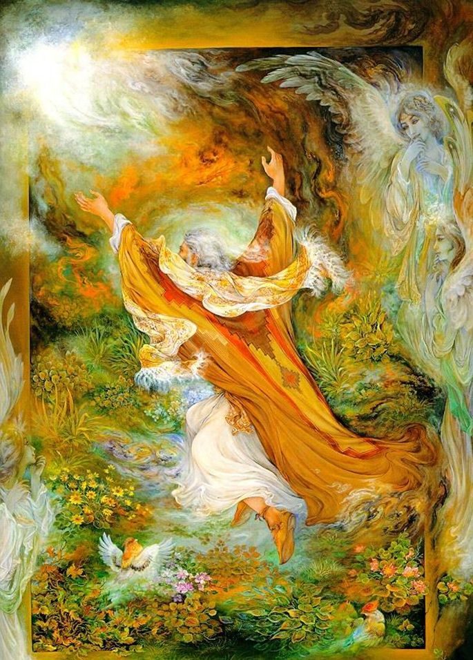 带大家了解一种神秘的艺术:波斯细密画,来自大师farshchian