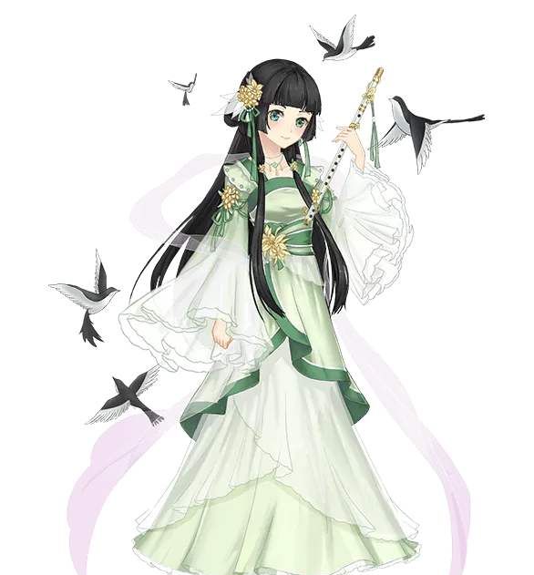 只缘感君一回顾,使我思君朝与暮.古风动漫女孩图片