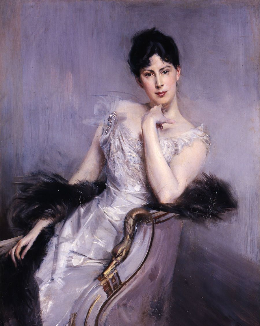 他的画像流动的音乐:意大利油画大师乔瓦尼博蒂尼作品赏析