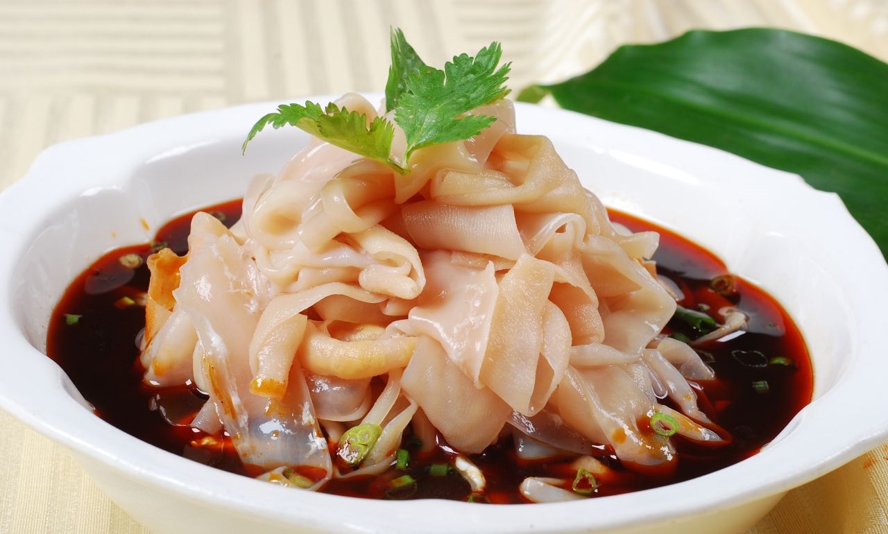 美食图片欣赏——爽脆鸭肠