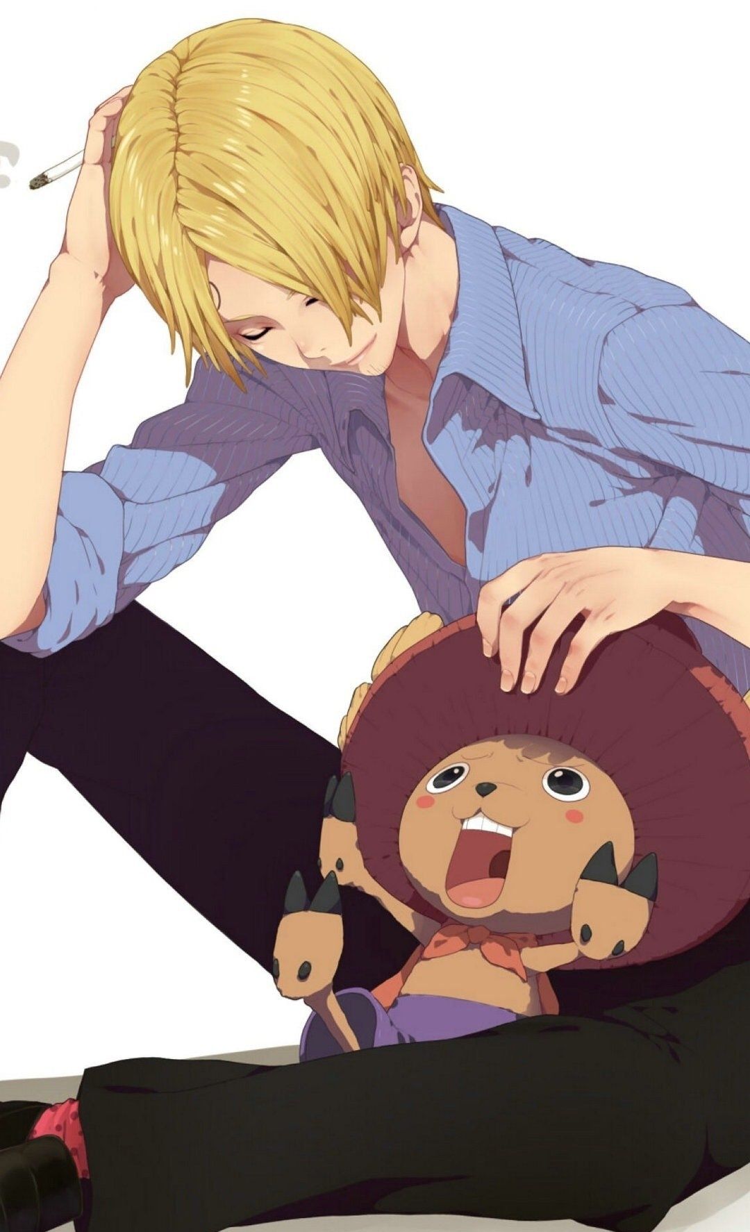 海贼王山治同人系列壁纸集合每一张都让你荷尔蒙爆发