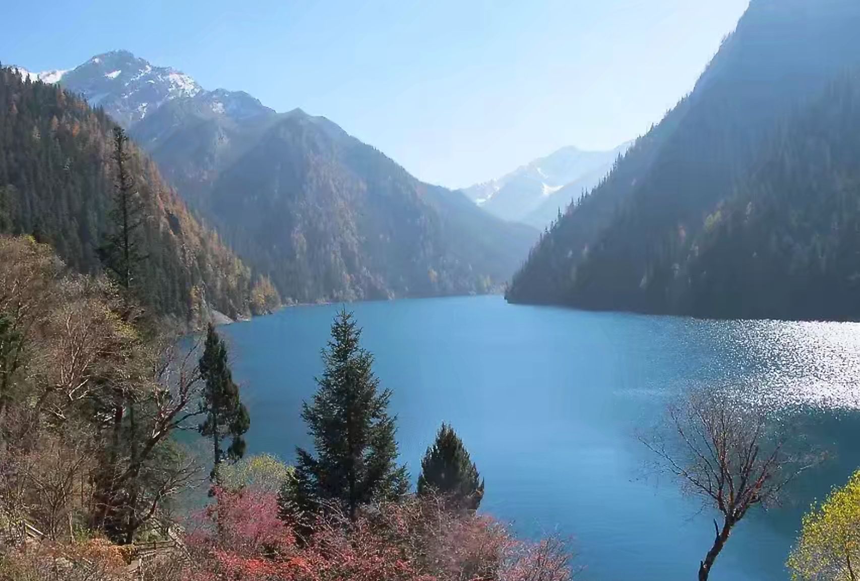 中国旅游强县国家级风景区世界自然遗产四川九寨沟
